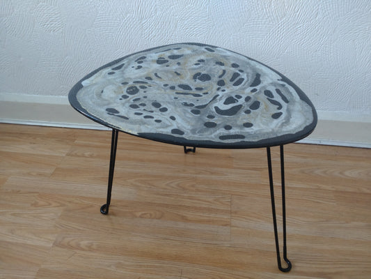 Resin Table with marble effect