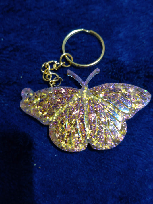 Butterfly Keyring